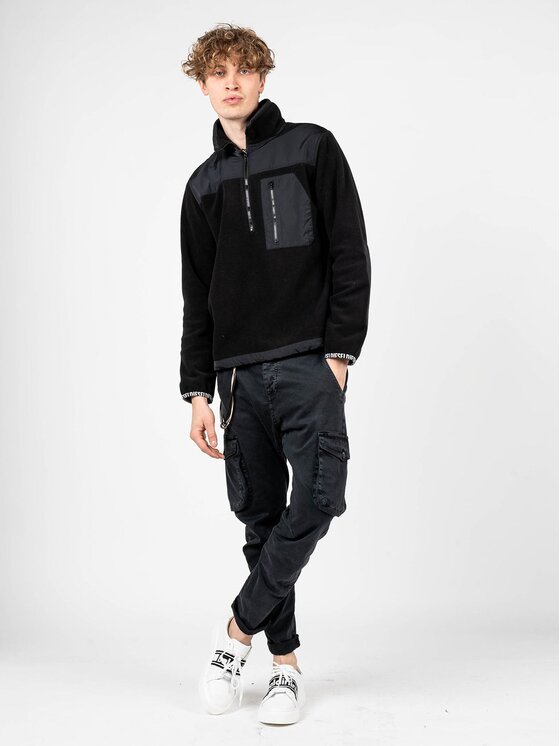 Diesel Diesel Μπλούζα A00327 0HAYT | S-Trail Μαύρο Regular Fit