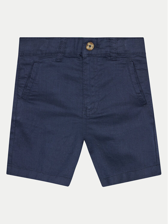 United Colors Of Benetton United Colors Of Benetton Шорти з тканини 4BE7G901G Cиній Regular Fit