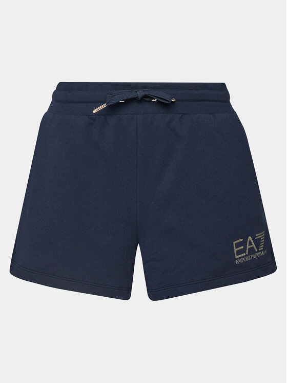 EA7 Emporio Armani EA7 Emporio Armani Sportske kratke hlače 3DTS51 TJTXZ 1555 Tamnoplava Regular Fit