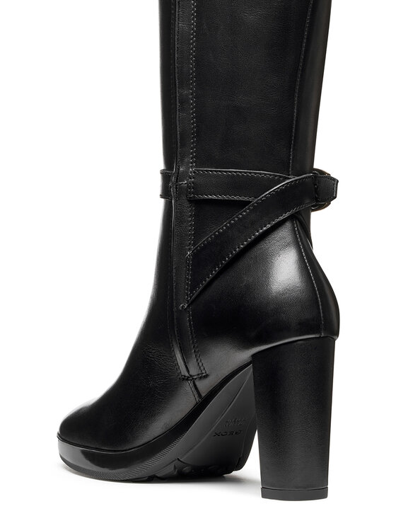 Geox Geox Cizme D Walk Pleasure 85 D56TFB 00043 C9999 Negru