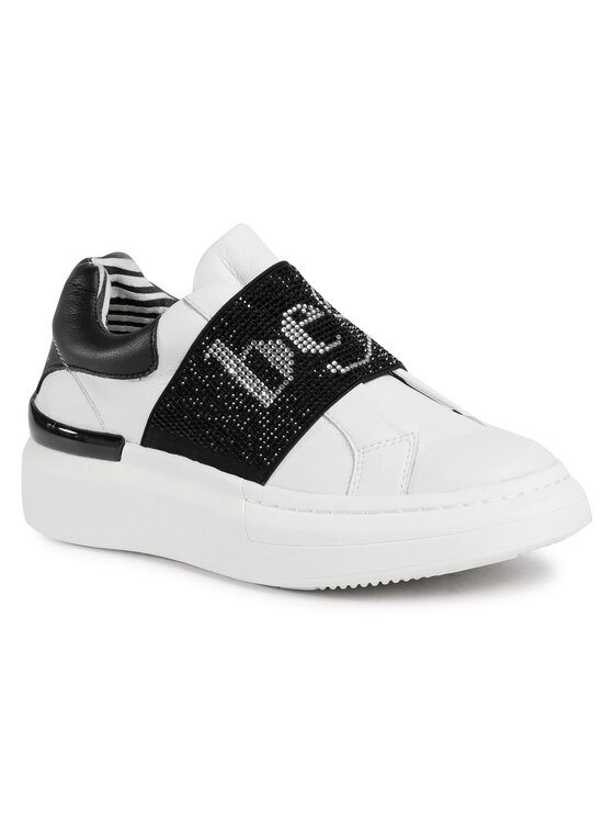 Blumarine Sneakersy E07ZBSE4 Biały Modivo.pl