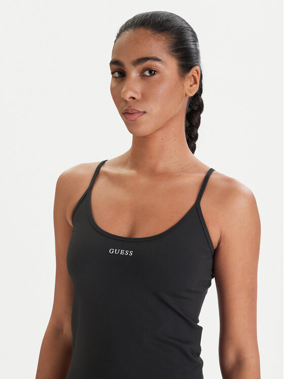 Guess Guess Top V6RP14 KD952 Negru Slim Fit