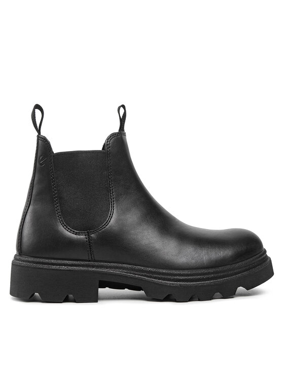 ECCO Členková obuv s elastickým prvkom Grainer M 21470401001 Čierna