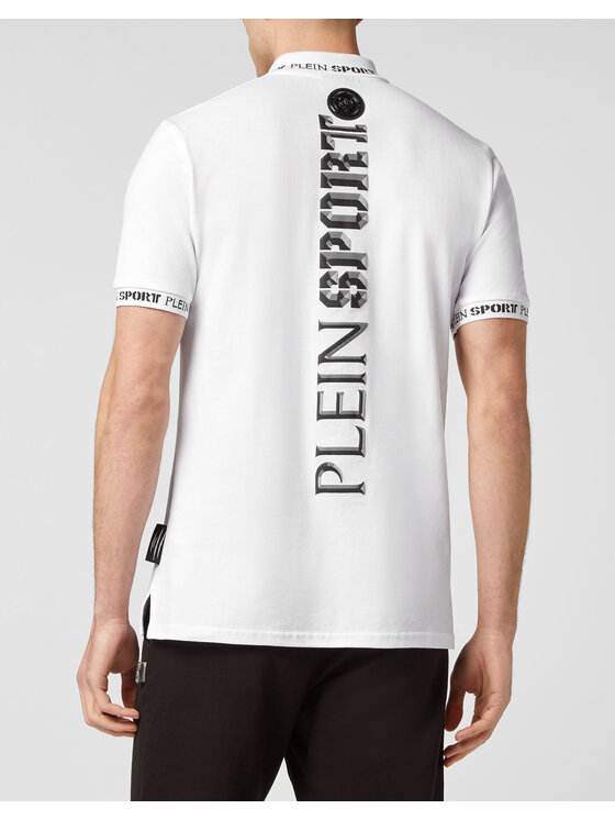 Plein Sport Plein Sport Polo 1531 Bianco Slim Fit