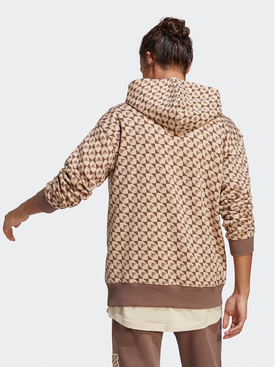 Felpa ALL SZN x Logomania Hoodie IM1283 Beige