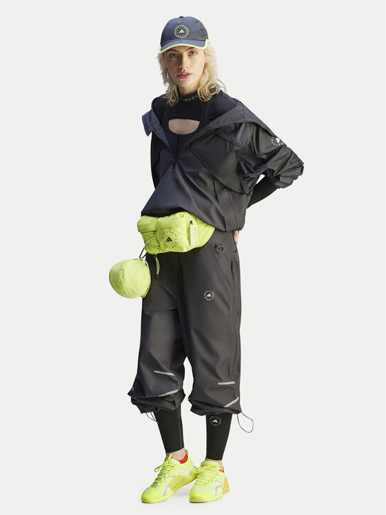 adidas by Stella McCartney adidas by Stella McCartney Anorák True Nature JG1066 Fekete Oversize