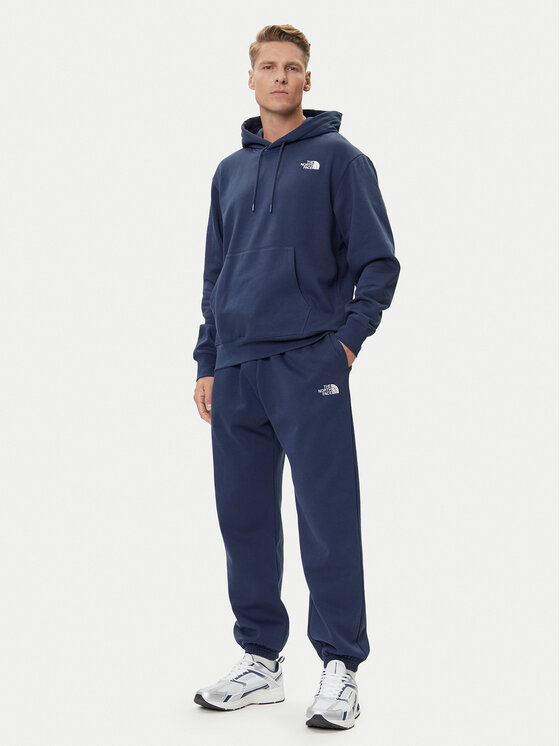 The North Face The North Face Teplákové kalhoty Essential NF0A8C1F Tmavomodrá Relaxed Fit