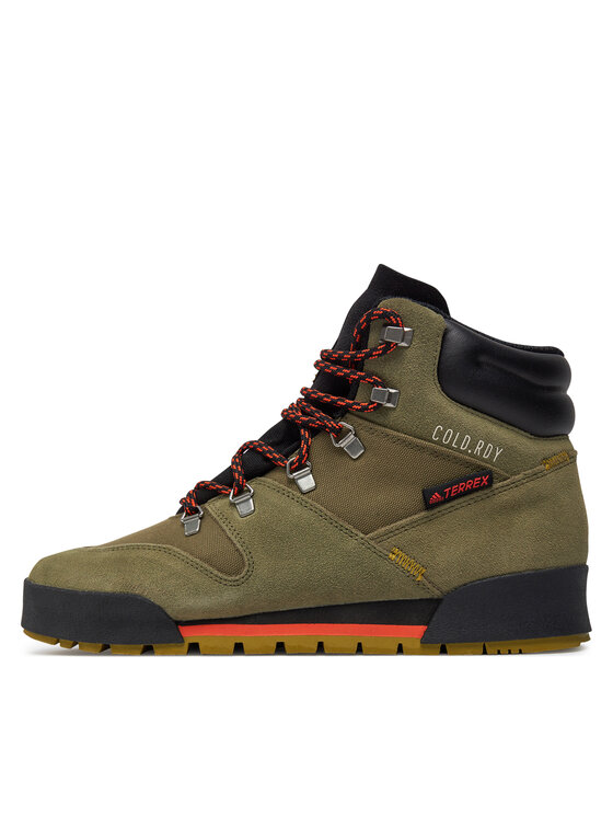 adidas adidas Trekingová obuv Terrex Snowpitch COLD.RDY Hiking Shoes GW4065 Zelená