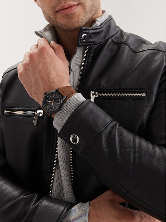 Timex Timex Ρολόι Expedition TW4B12500 Καφέ