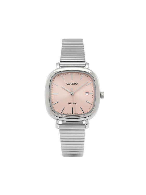 Casio Casio Hodinky LTP-B166D-4AVEF Stříbrná