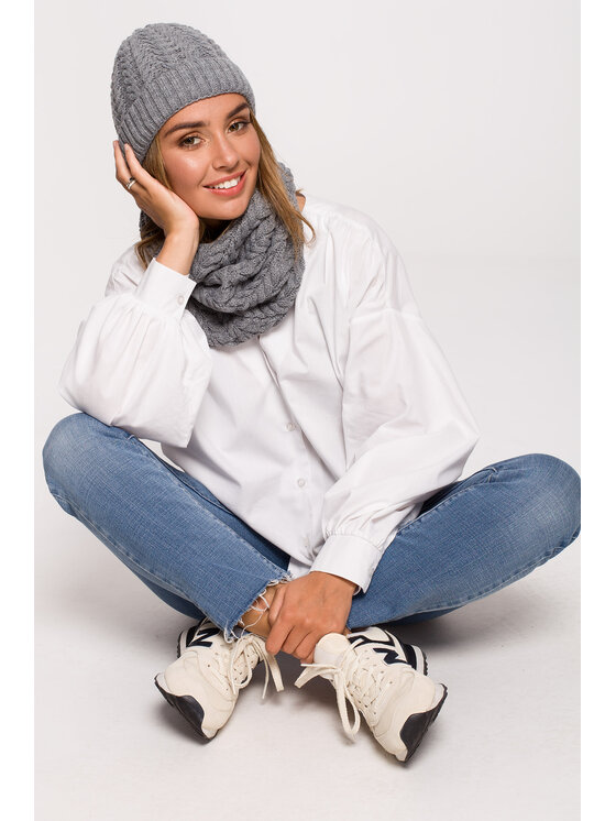 BeWear BeWear Tunelová šála bk082 Šedá