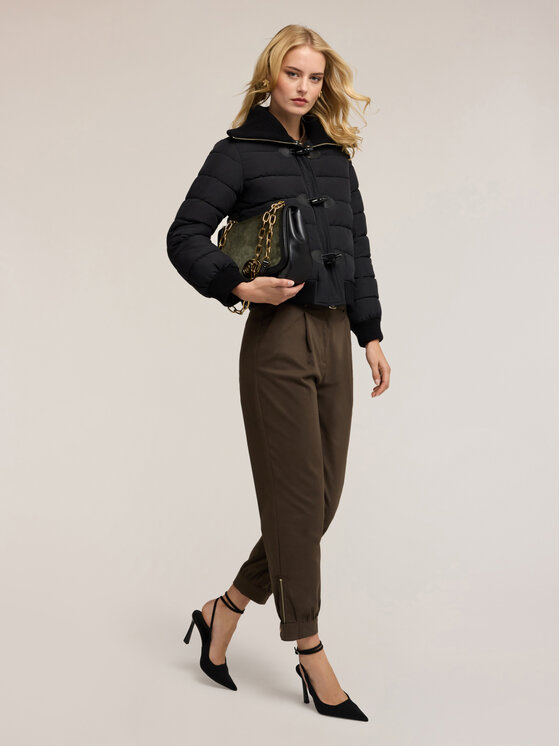 Motivi Motivi Giubbotto piumino F068Q000713N033 Nero Regular Fit