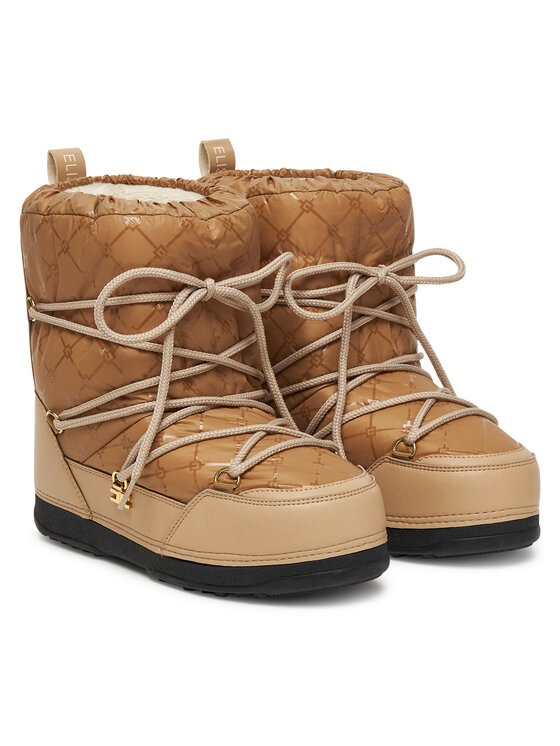 Elisabetta Franchi Elisabetta Franchi Μπότες Χιονιού F4A6-E0457-1860 D Μπεζ
