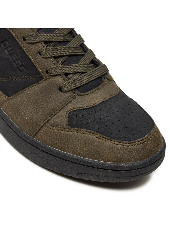 Guess Guess Sneakersy Sava Mid FMTSAM PEL12 Zielony