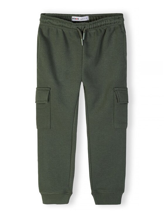 minoti minoti Spodnie dresowe 29FLEECE282 Khaki Regular Fit