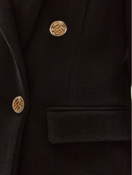 Liu Jo Liu Jo Cappotto di transizione CF3248 T3575 Nero Regular Fit
