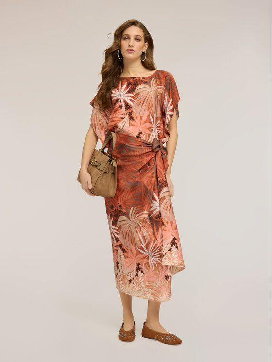 Motivi Motivi Blusa 2032W100829N0S7 Arancione Over Fit