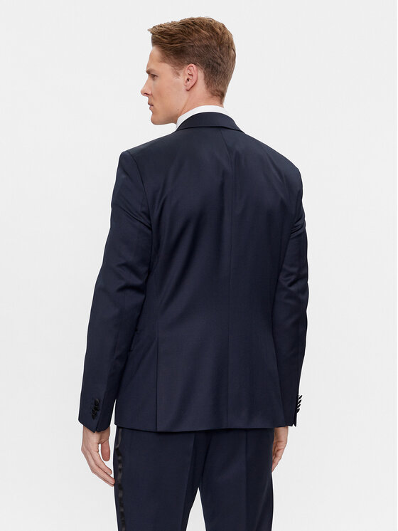 BOSS Boss Anzug H-Huge-2Pcs-Tux-224 50493306 Dunkelblau Slim Fit