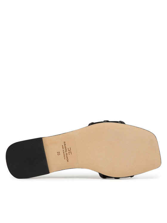 Elisabetta Franchi Elisabetta Franchi Klapki SA72L61E2 Czarny
