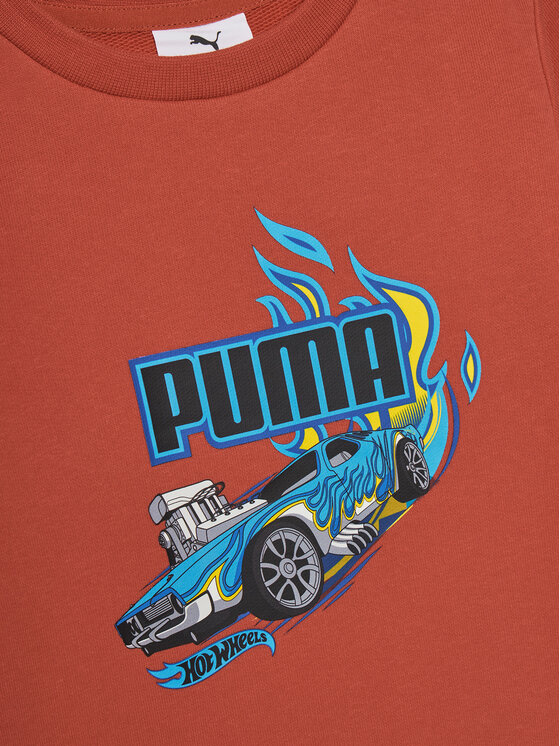 Puma Puma Dres Hot Wheels 630073 Czerwony Regular Fit