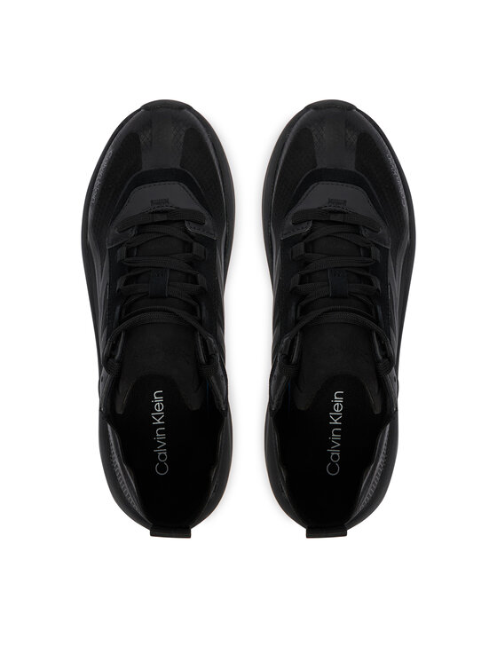 Calvin Klein Calvin Klein Sneakersy Chunky Run Ckstripe Lup Tran Rip HW0HW03005 Czarny