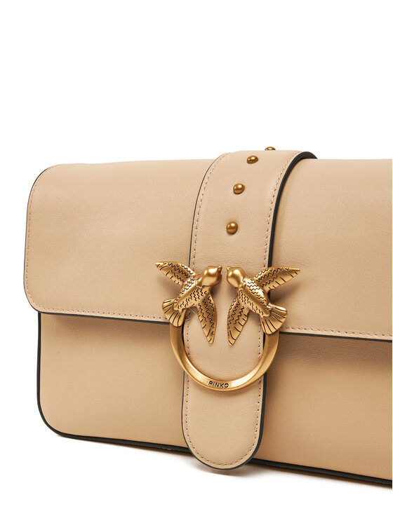 PINKO PINKO Τσάντα Love One Classic Fl 104524 A0QO C50Q Μπεζ