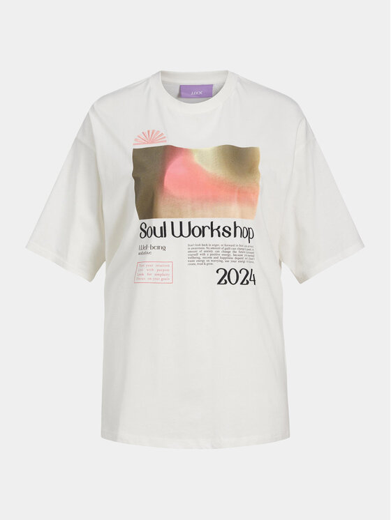 JJXX JJXX T-Shirt Paige 12252311 Bílá Regular Fit