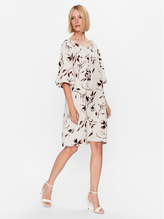 TATUUM Tatuum Každodenní šaty Milena T2309.199 Béžová Loose Fit