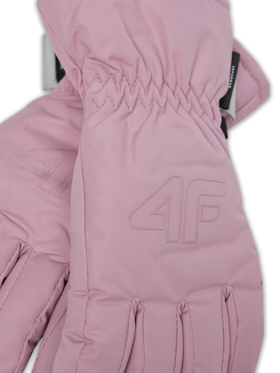 4F 4F Guanti da sci 4FJWAW24AFGLU130 Rosa