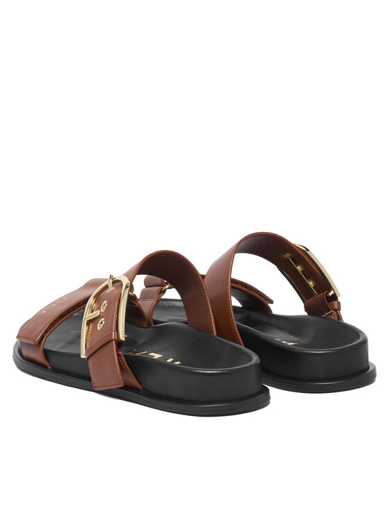 Furla Furla Klapki Solea YL56SOE BX4513 CN 03B00 Brązowy