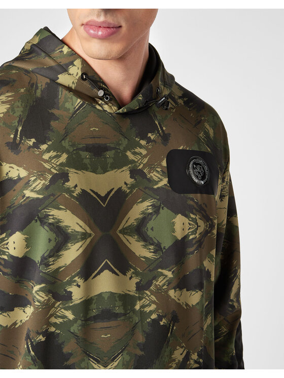 Plein Sport Plein Sport Mikina 7847 Čierna Regular Fit