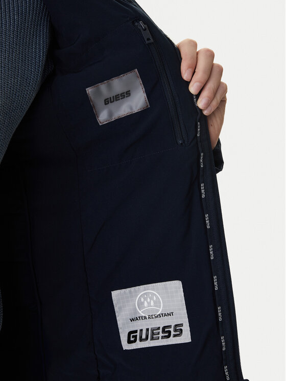 Guess Guess Demisezoninė striukė V4YL04 WF3X0 Tamsiai mėlyna Regular Fit