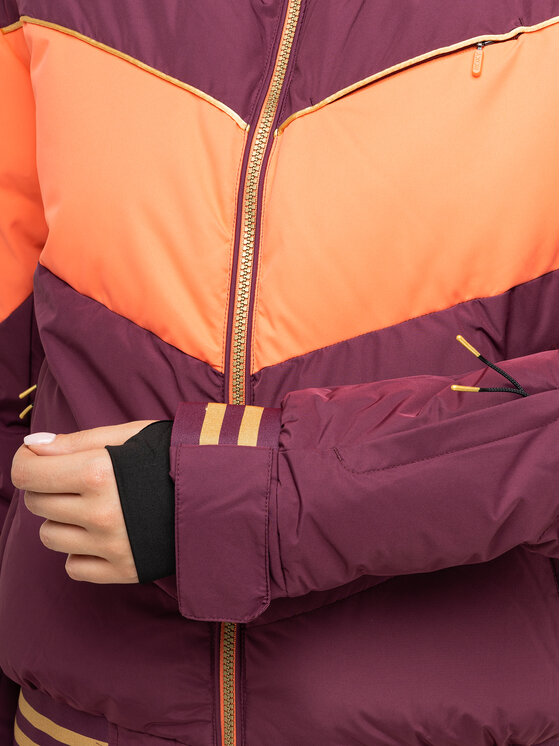 Roxy Roxy Kurtka snowboardowa Taorah Bright Summit ERJTJ03216 Fioletowy Regular Fit
