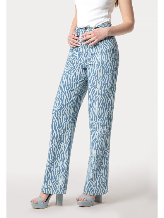 LAURELLA LAURELLA Kalhoty z materiálu 3TU005 Barevná Regular Fit