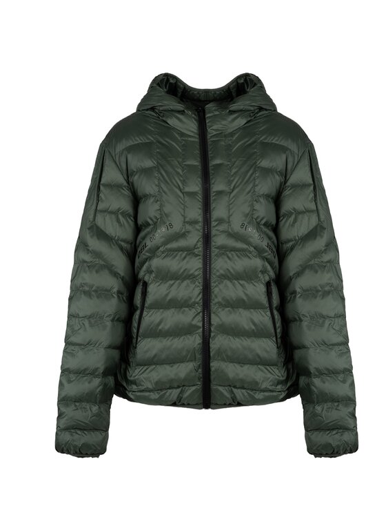 Diesel Diesel Giacca di transizione A12719 RGBAD Verde Regular Fit