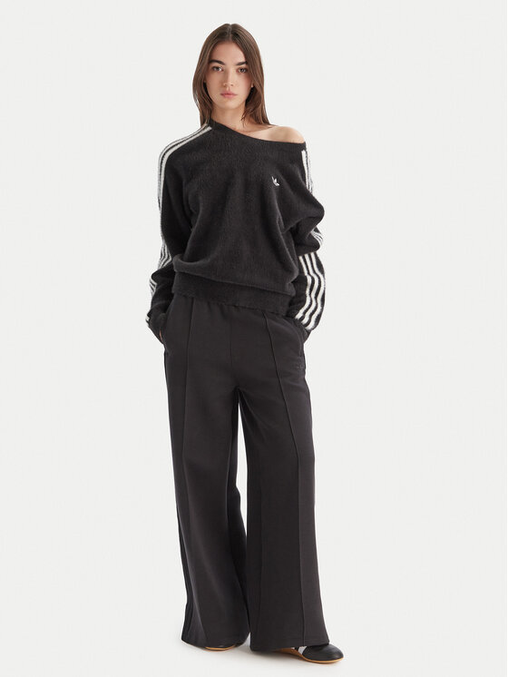 adidas adidas Mikina adicolor Holiday JX7813 Čierna Loose Fit