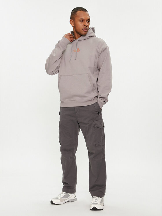 Ellesse Ellesse Majica dugih rukava Piattino Oh Hoody SHP16118 Siva Regular Fit