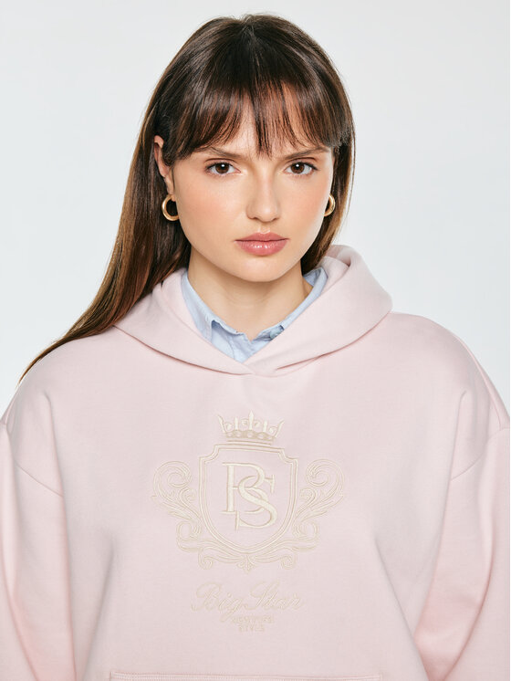 BIG STAR BIG STAR Bluza AFRAJA Różowy Basic Fit