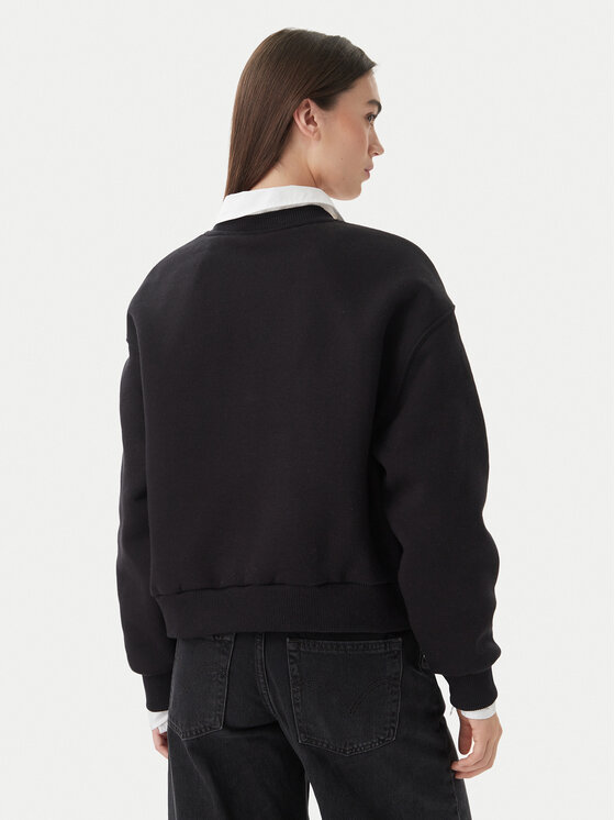 Tommy Hilfiger Tommy Hilfiger Sweatshirt WW0WW47831 Schwarz Regular Fit