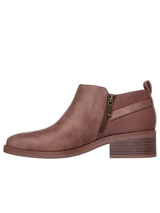 Skechers Skechers Botki 114255-BRN Brązowy