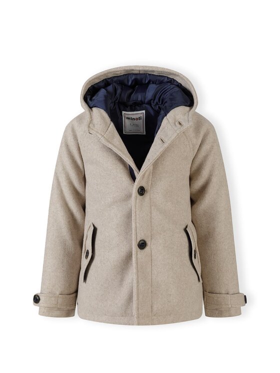 MINOTI MINOTI Kurtka zimowa 19coat11 Szary Regular Fit