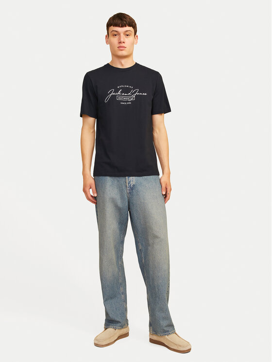 Jack & Jones Jack & Jones Футболка Erris 12256799 Чорний Standard Fit