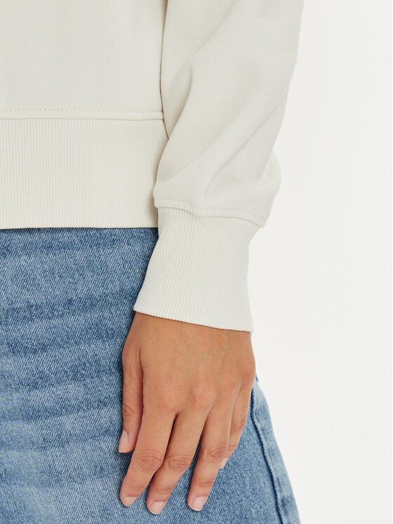 Calvin Klein Jeans Calvin Klein Jeans Felpa Institutional J20J224913 Bianco Regular Fit