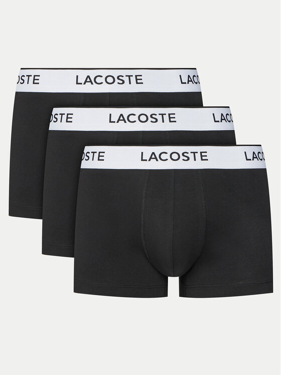 Lacoste Lacoste Bokserių komplektas 5H2392 Juoda