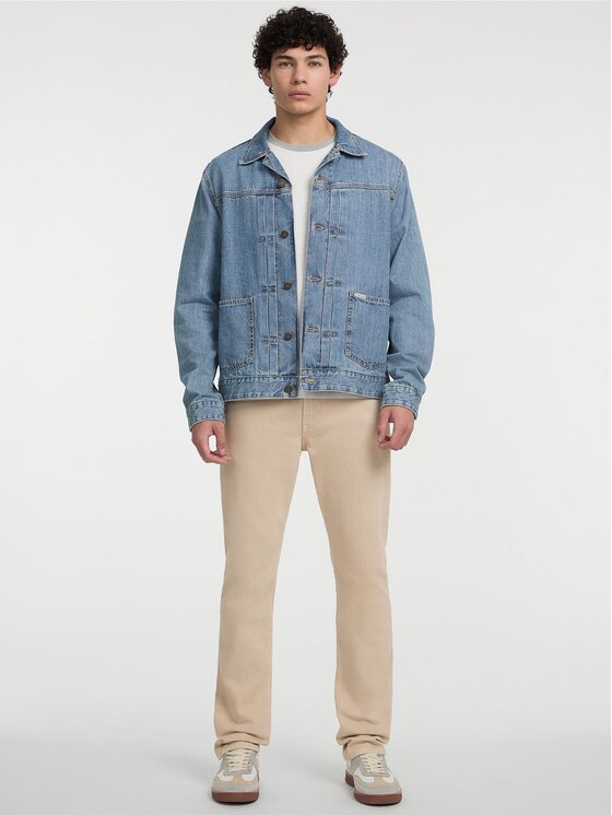 Guess Jeans Guess Jeans Bunda pro přechodné období 173745 Modrá Classic Fit