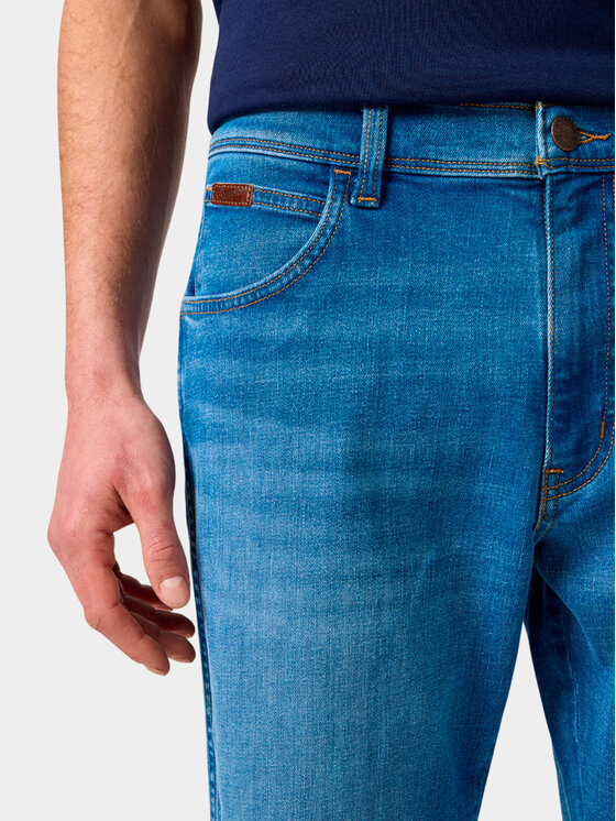 Wrangler Wrangler Szorty jeansowe TEXAS SHORTS Niebieski Regular Fit