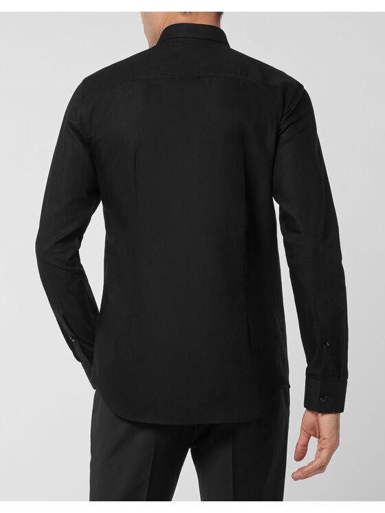 PHILIPP PLEIN PHILIPP PLEIN Koszula 305 Czarny Regular Fit