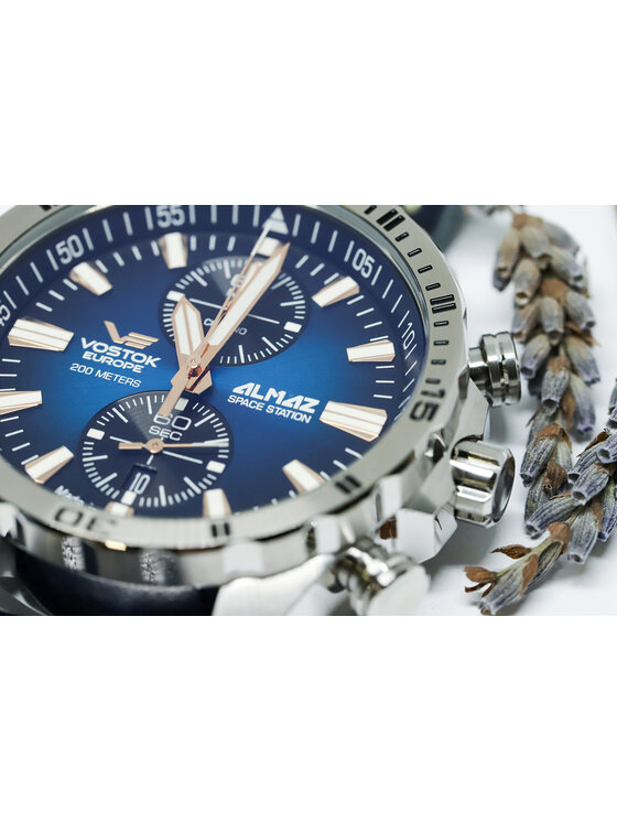 Vostok Europe Vostok Europe Zegarek 6S11-320A675S Czarny