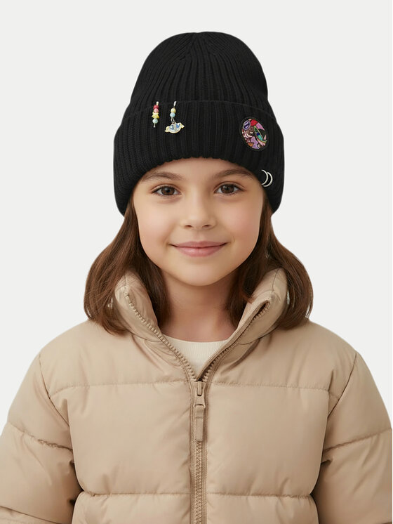Powerpuff Girls Powerpuff Girls Шапка CEO-ACCCS-AW25-321PPG Черен