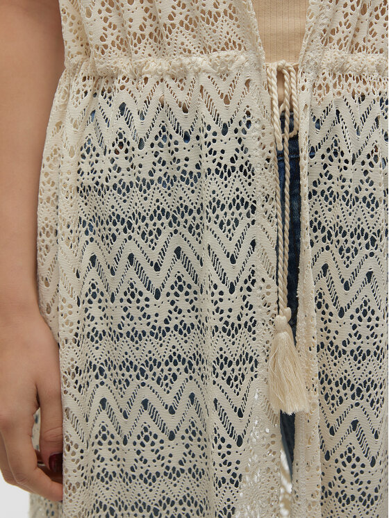 Vero Moda Vero Moda Kardigán Maya 10304466 Béžová Regular Fit
